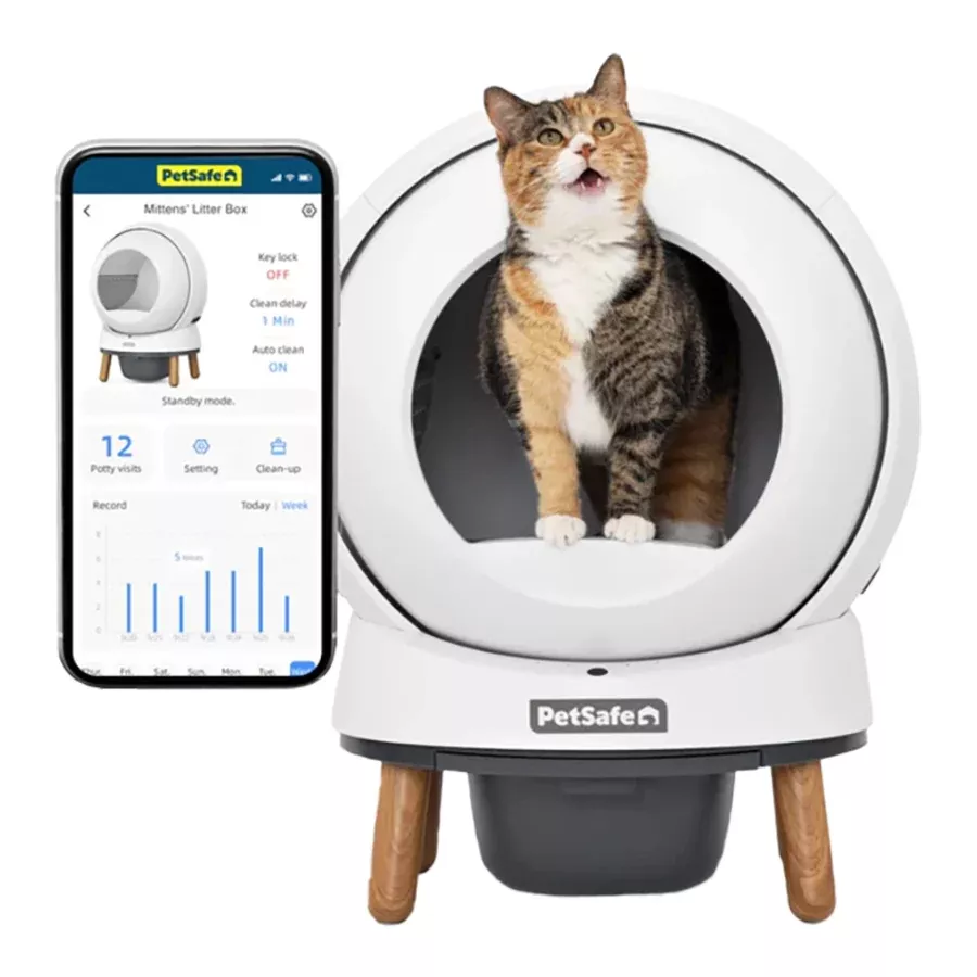 petsafe-smart-spin-self-cleaning-litter-box PetSafe - Smart Spin Self-Cleaning Litter Box