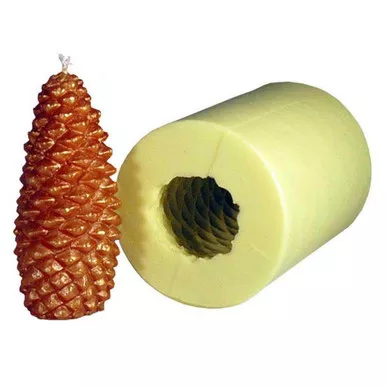 pine-cone-candle-mold Pine Cone Candle Mold