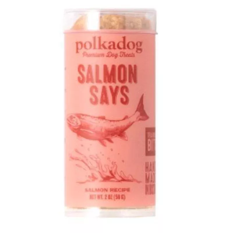 polka-dog-bakery-salmon-says-training-bites-2oz Polka Dog Bakery Salmon Says Training Bites 2oz