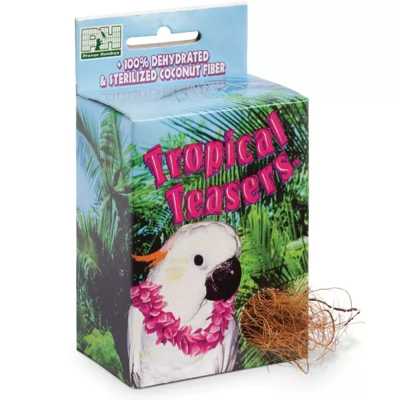 prevue-pet-products-tropical-teasers-coco-nest-box-birds Prevue Pet Products Tropical Teasers Coco Nest Box for Birds