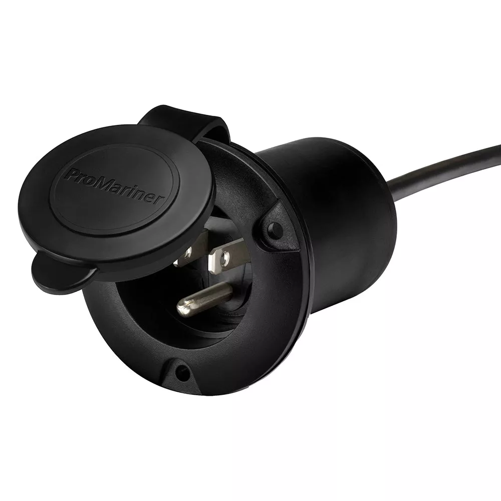 ProMariner Universal AC Plug – Black [51300]