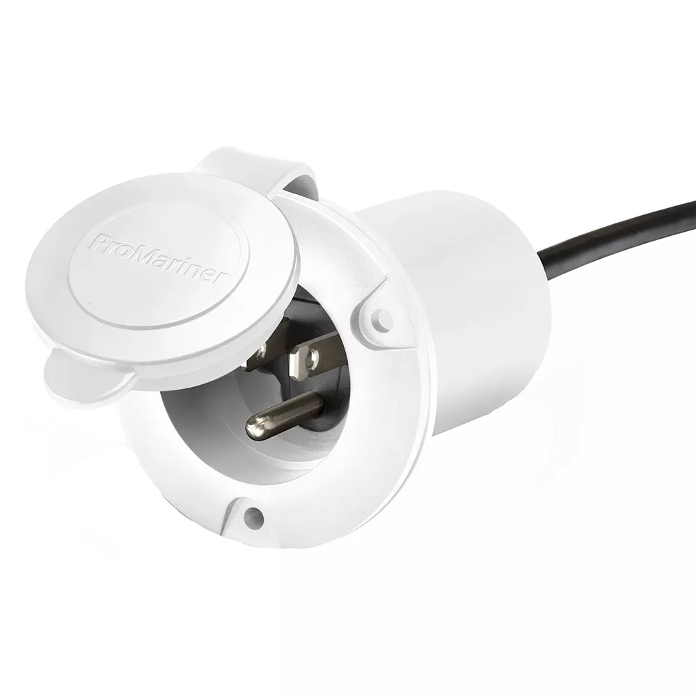 ProMariner Universal AC Plug – White [51310]