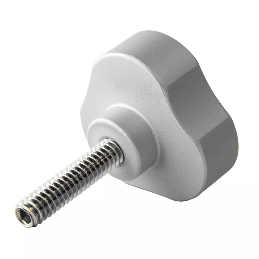 PTM Watersports KNB-17 Replacement Knob f/UCX-17 PRO Mirror – Silver [P13157-105]