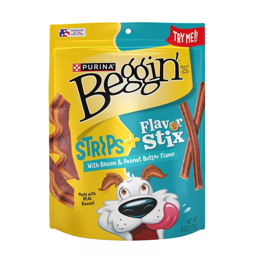 purina-beggin-fun-size-strips-flavor-stix-bacon-peanut-butter-flavor-dog-treats Purina Beggin' Fun Size Strips & Flavor Stix Bacon & Peanut Butter Flavor Dog Treats