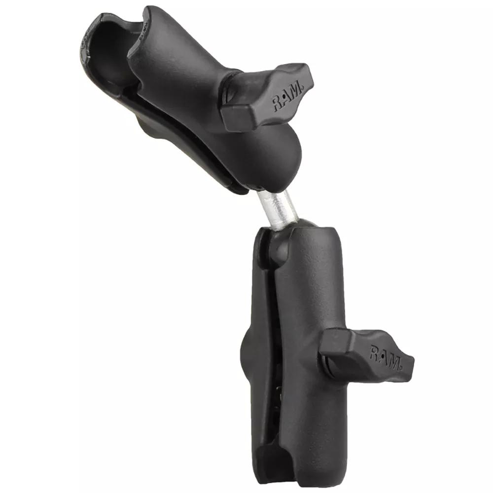 RAM Mount Double Socket Arm w/Dual ExtensionBall Adapter [RAM-B-201-201U]