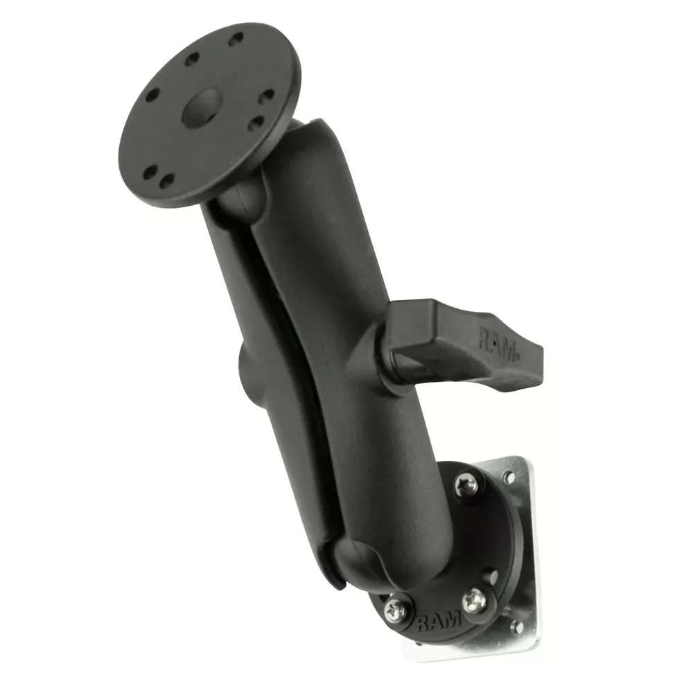 RAM Mount Drill-Down Dashboard Mount w/Backing Plate – C Size Medium [RAM-101-225B2U]