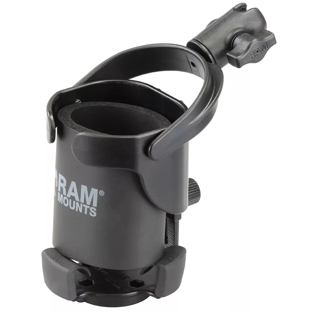 RAM Mount Level Cup XL w/Single Socket for B Size 1″ Ball [RAP-B-417-200-1U]