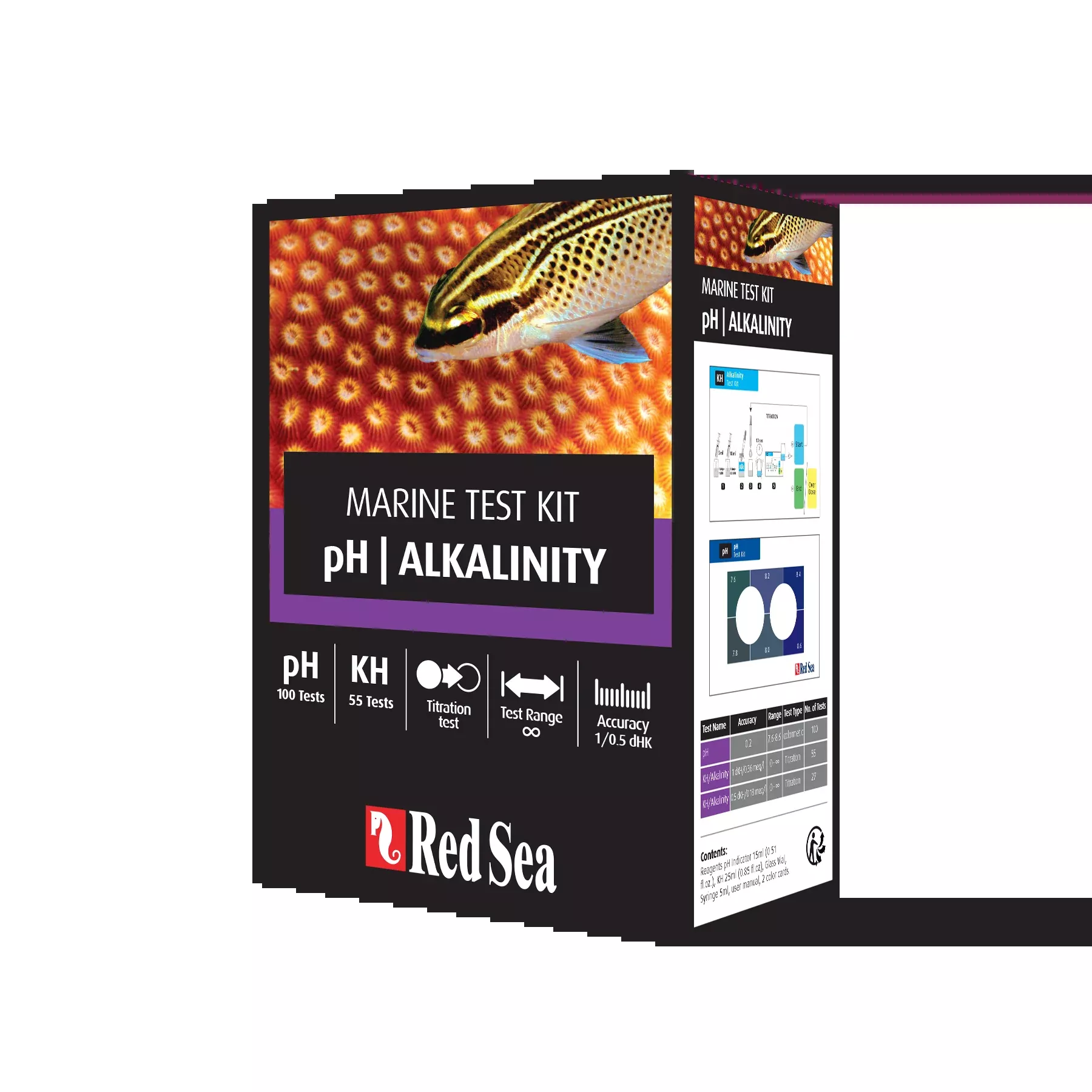 Red Sea MCP pH/Alk Test - 100/55 tests