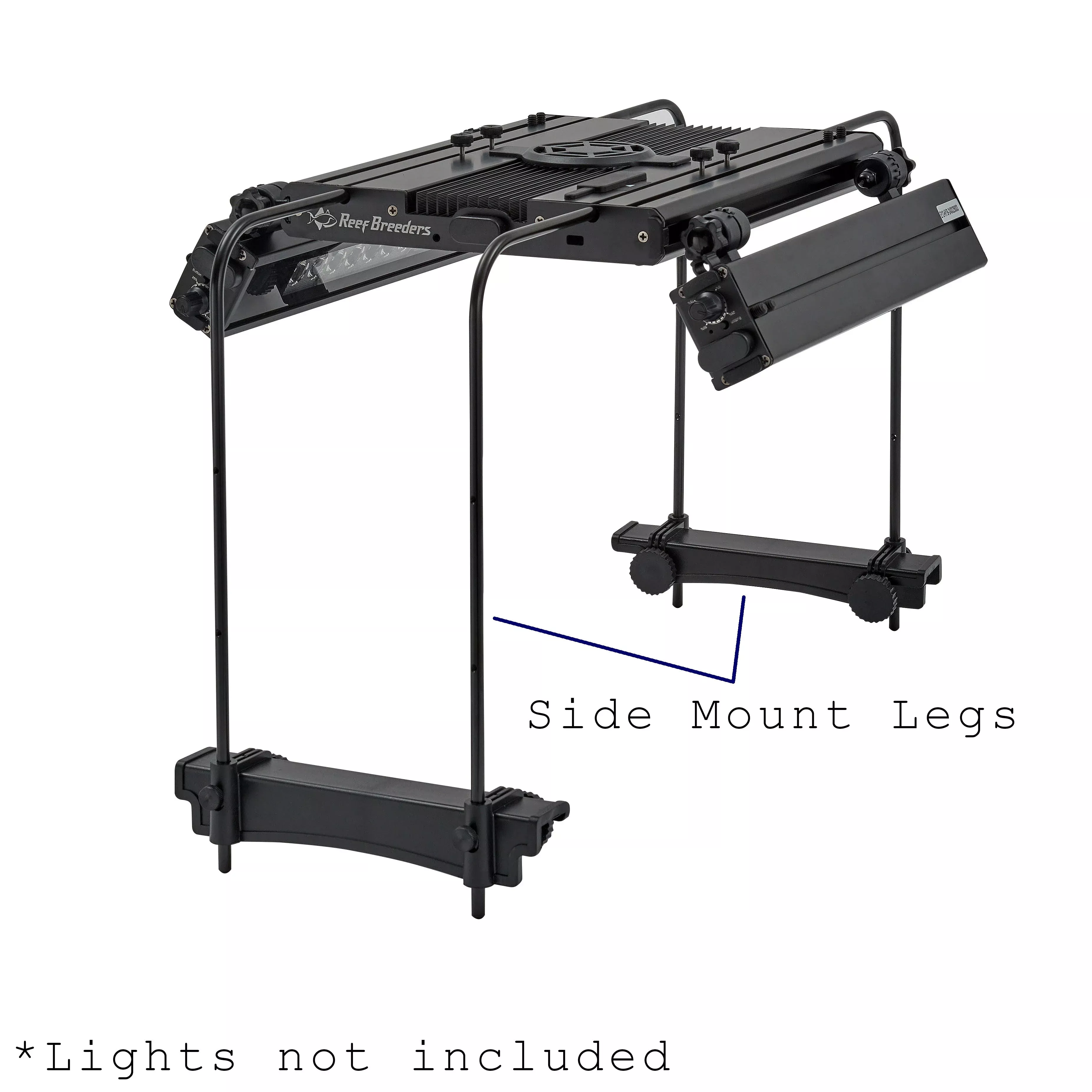 reef-breeders-meridian-side-mount-legs-black Reef Breeders Meridian Side Mount Legs - Black