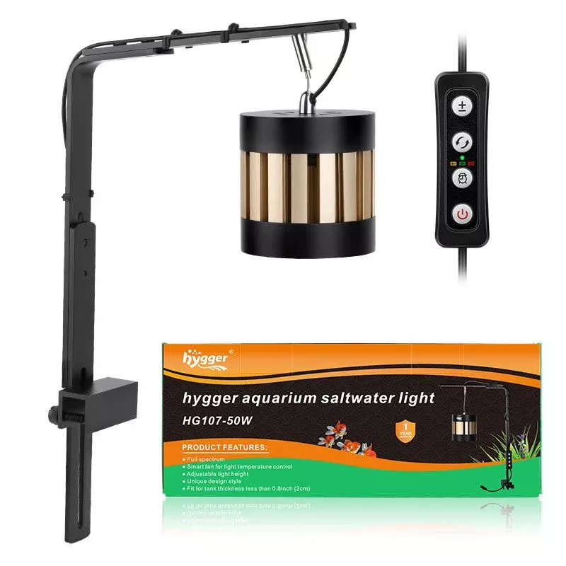 reef-led-aquarium-light-hg107-50w Reef LED Aquarium Light (HG107-50W)