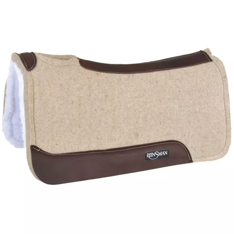 reinsman-apex-wool-fleece-bottom-pad Reinsman APEX Wool Fleece Bottom Pad