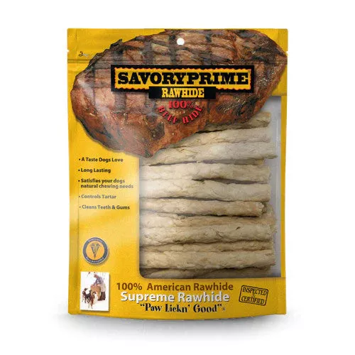 savory-prime-rawhide-sticks-5inch-30pk Savory Prime Rawhide Sticks (5inch 30pk)
