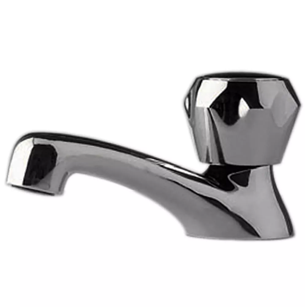 Scandvik Heavy-Duty Brass Basin Tap – Chrome Plated [10050P]