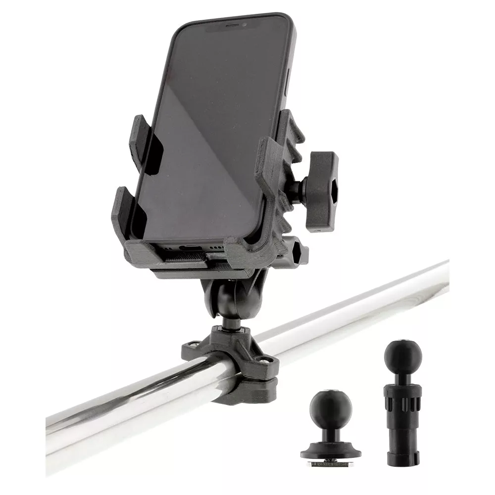 Scotty 0139 Phone Holder w/Post, TrackRail Mounts [0139]
