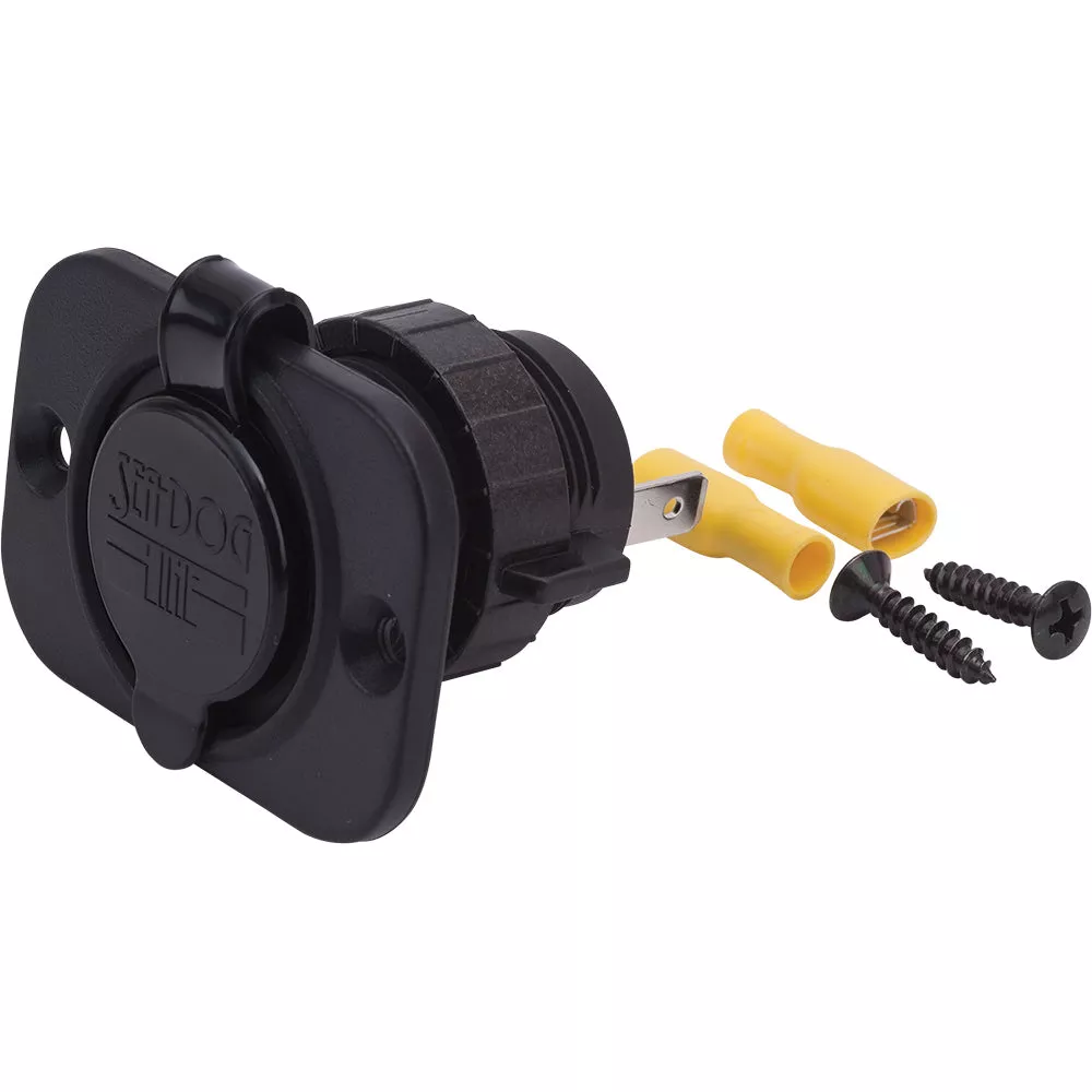 Sea-Dog Round Power Socket – 12V [426120-1]