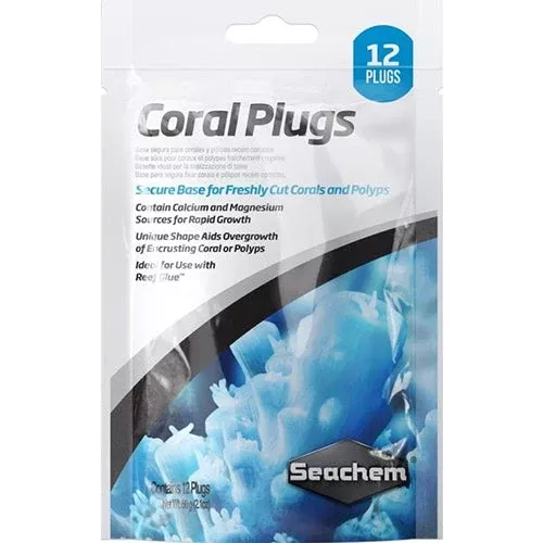 seachem-coral-plugs Seachem Coral Plugs