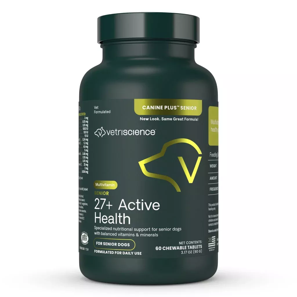 senior-27-active-health-tablets-dogs Senior 27+ Active Health Tablets for Dogs