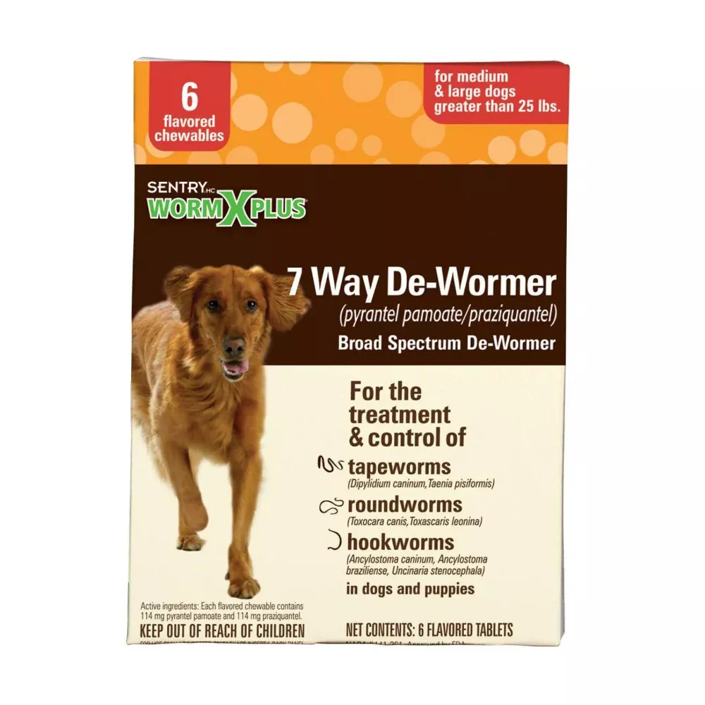 sentry-worm-x-plus-7-way-dewormer Sentry - Worm X Plus 7 Way DeWormer