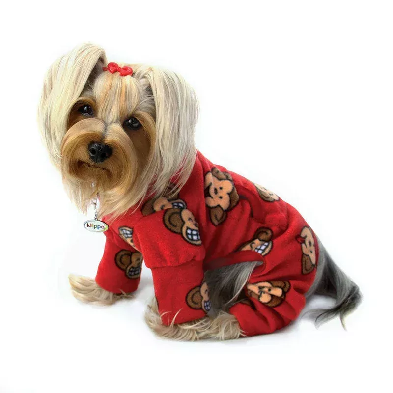 silly-monkey-fleece-turtleneck-pajamas-burgundy Silly Monkey Fleece Turtleneck Pajamas – Burgundy