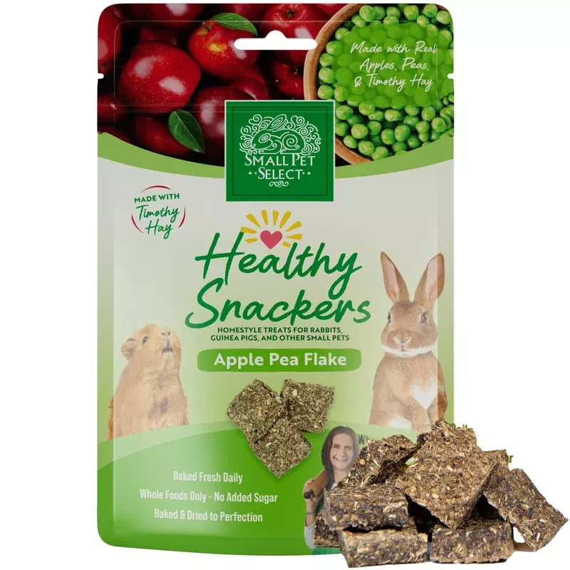 small-pet-select-healthy-snackers-apple-pea-flake-2-oz Small Pet Select – Healthy Snackers – Apple Pea Flake 2 oz