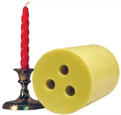 small-spirals-candle-mold-set-3 Small Spirals Candle Mold - Set of 3