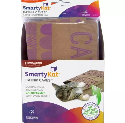 smartykat-catnip-cave-cat-toy SmartyKat - Catnip Cave Cat Toy