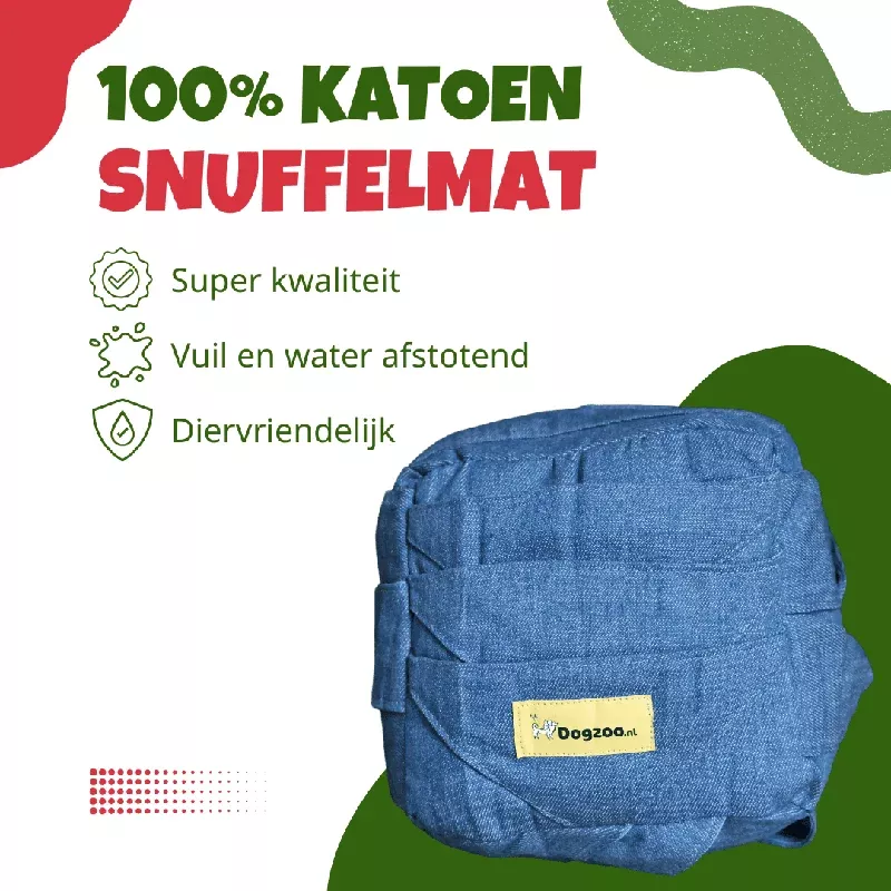 Snuffelmat BrainCube 100% Katoen 25×25 cm
