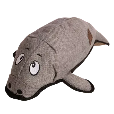 snugarooz-murray-manatee-grey-dog-toy-21 Snugarooz - Murray the Manatee - Grey - Dog Toy - 21"