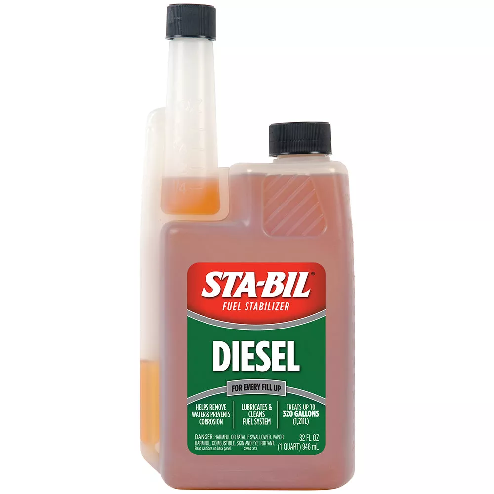 STA-BIL Diesel Formula Fuel StabilizerPerformance Improver – 32oz [22254]