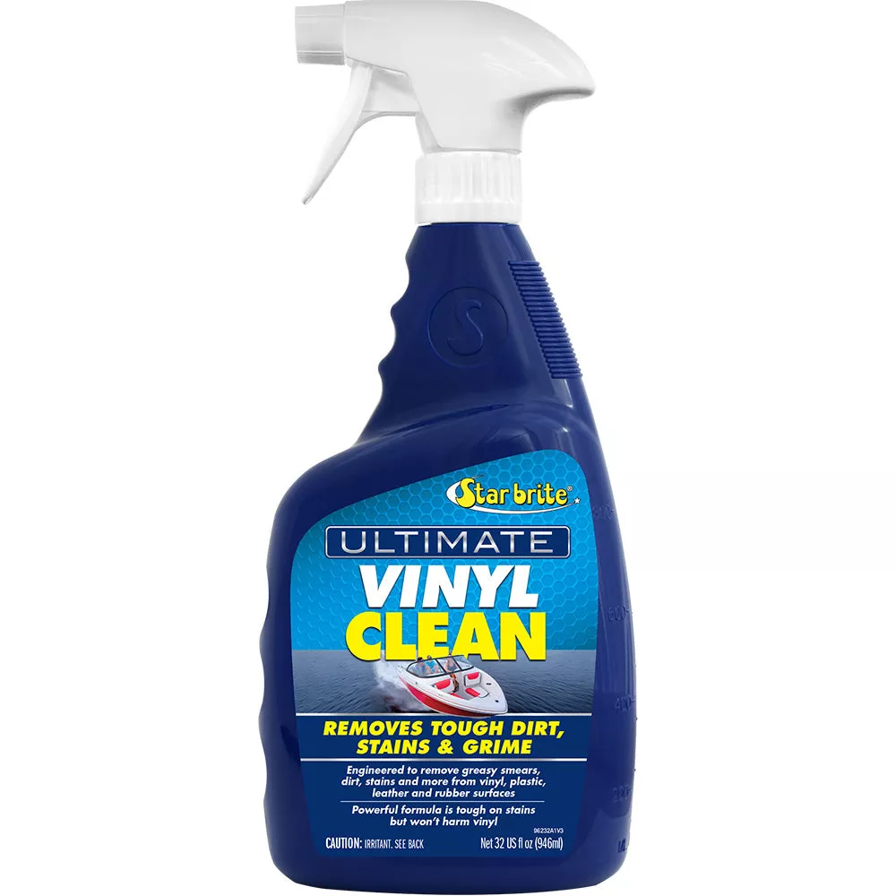 Star brite Ultimate Vinyl Clean Spray – Multi-Surface Cleaner – 32 oz [96232]
