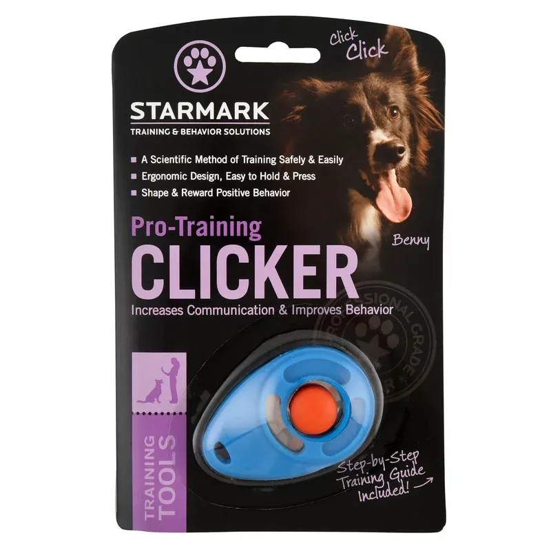 starmark-pro-training-clicker-dog-training-tool Starmark Pro-Training Clicker Dog Training Tool