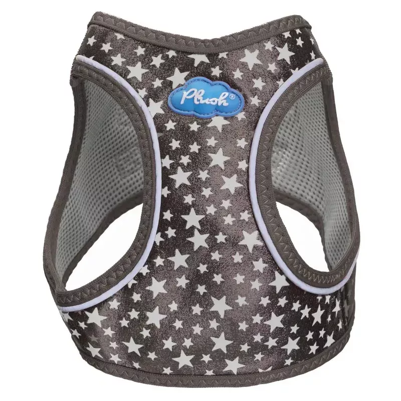 step-in-dog-harness-gunmetal-glitter-glow Step-In Dog Harness – Gunmetal Glitter Glow
