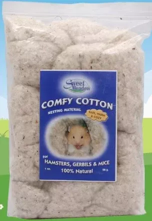 sweet-meadow-farm-comfy-cotton-nesting-material-small-animals Sweet Meadow Farm - Comfy Cotton Nesting Material for Small Animals