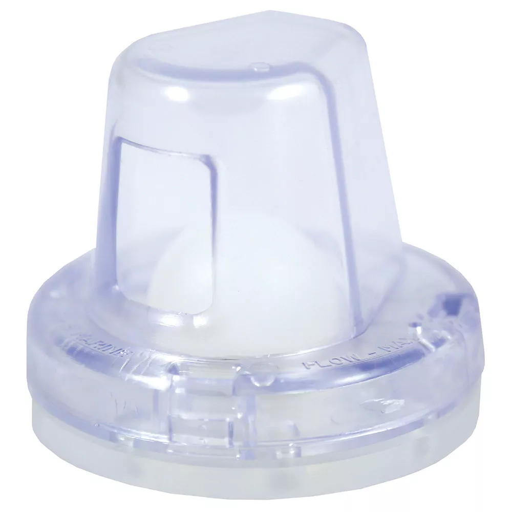 T-H Marine Flow-Max Ball Scupper – Clear [FMS-1-0-DP]