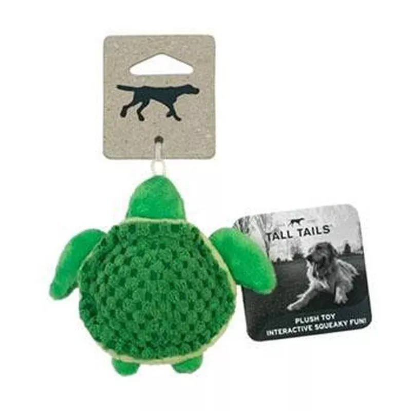 tall-tails-baby-turtle-w-squeaker-4 Tall Tails Baby Turtle w/ Squeaker 4″