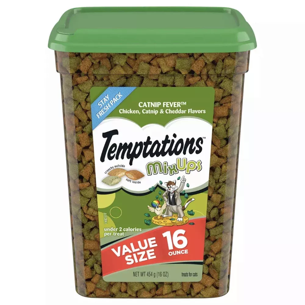 temptations-mixups-catnip-fever-cat-treats-16oz Temptations - Mixups Catnip Fever Cat Treats 16oz