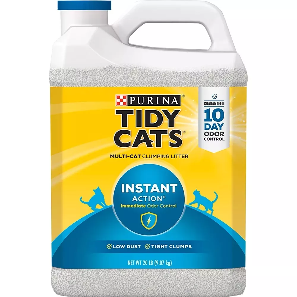 tidy-cats-multi-cat-clumping-litter-instant-action-odor-control-jug-20lb Tidy Cats Multi-Cat Clumping Litter Instant Action Odor Control Jug (20lb)