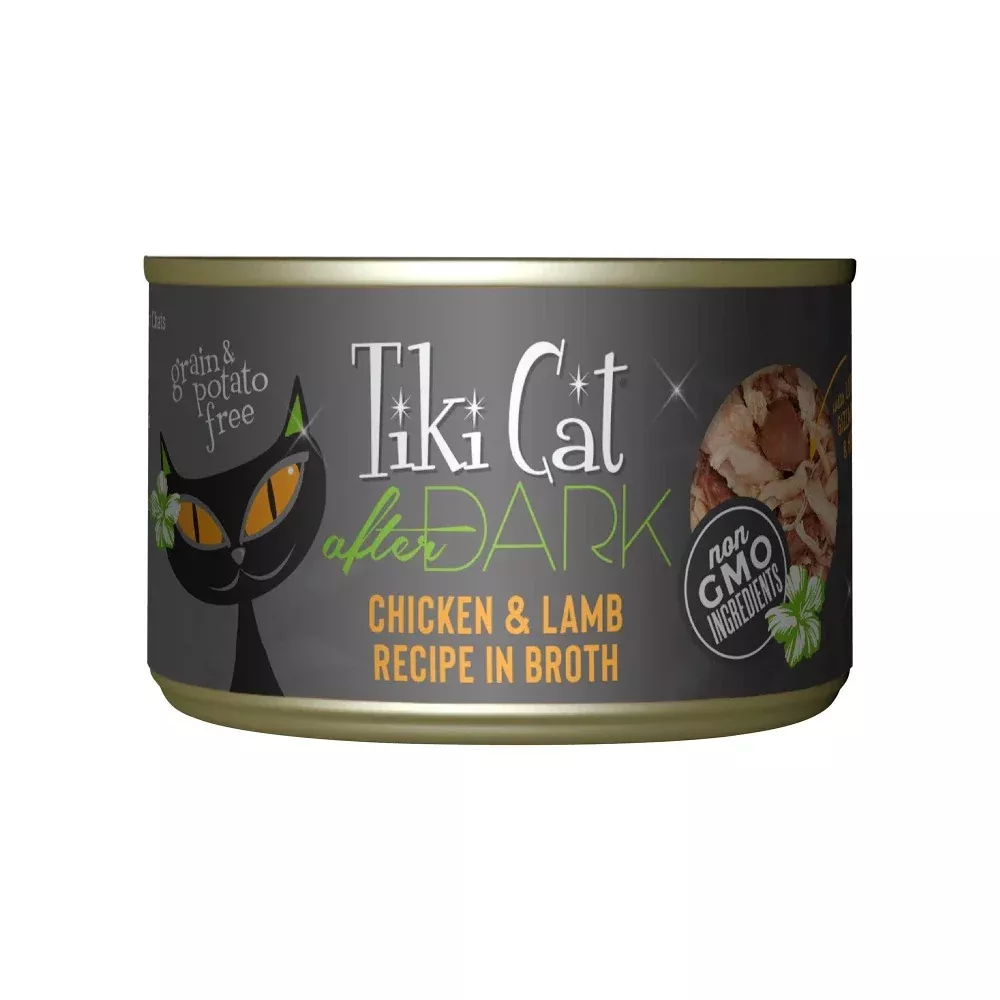 Tiki Cat - After Dark Chicken & Lamb Recipe in Broth Wet Cat Food