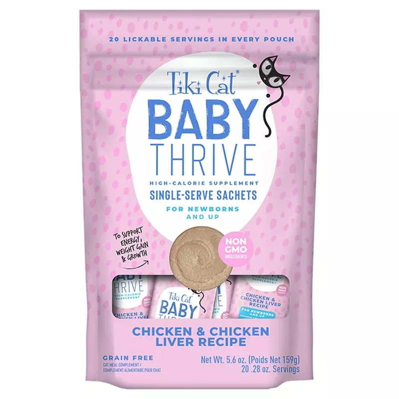 tiki-cat-baby-thrive-chicken-liver-20-pack Tiki Cat Baby Thrive Chicken Liver 20 Pack