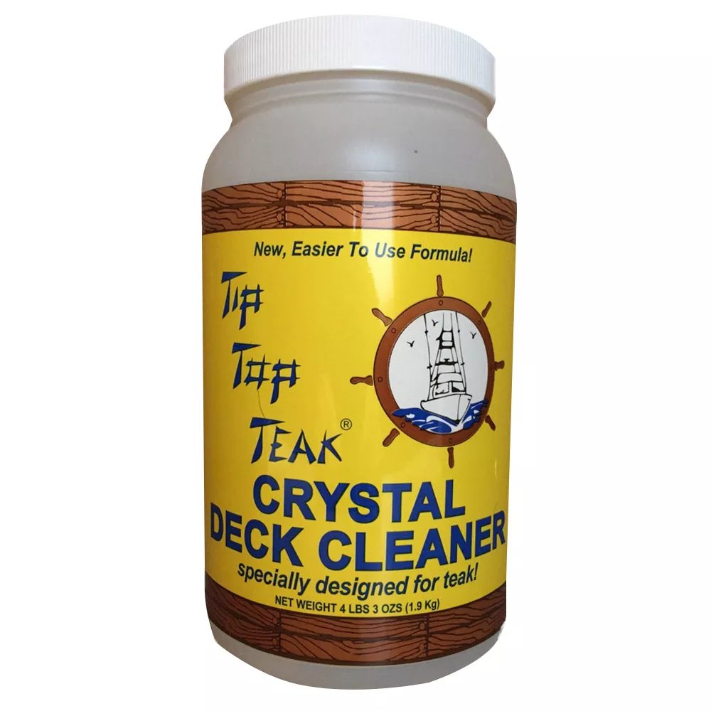 Tip Top Teak Crystal Deck Cleaner – Half Gallon (4lbs 3oz) [TC 2001]