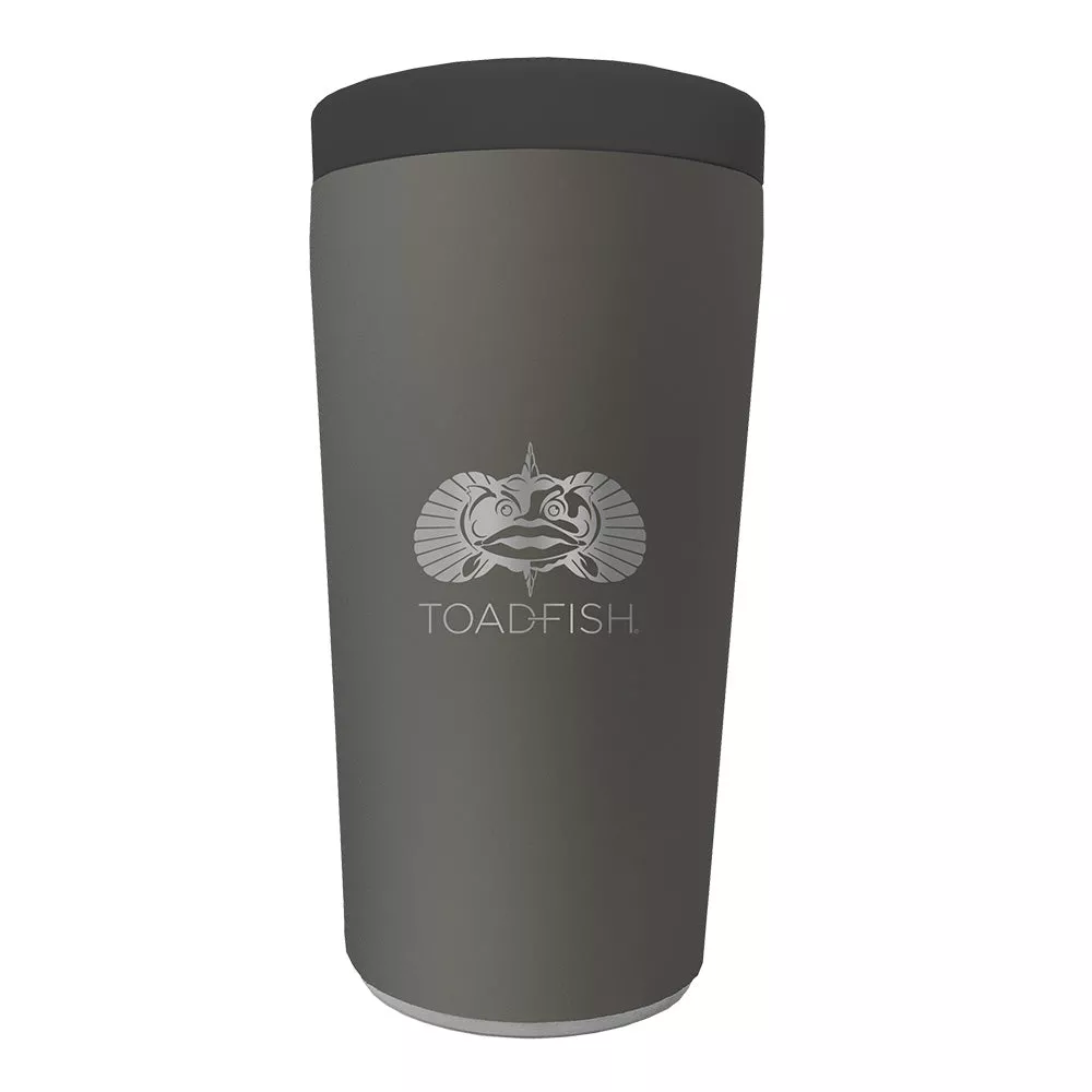 Toadfish Non-Tipping Can Cooler 2.0 – Universal Design – Graphite [5006]