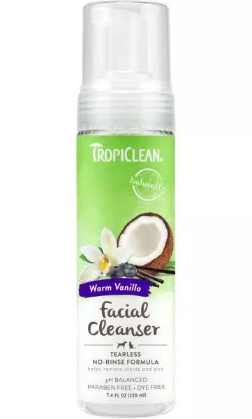 tropiclean-waterless-facial-cleanser TropiClean Waterless Facial Cleanser