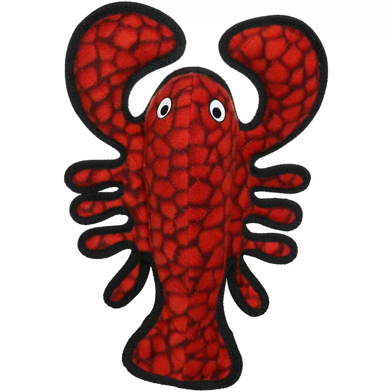 tuffy-ocean-creature-larry-lobster-dog-toy Tuffy Ocean Creature Larry the Lobster Dog Toy