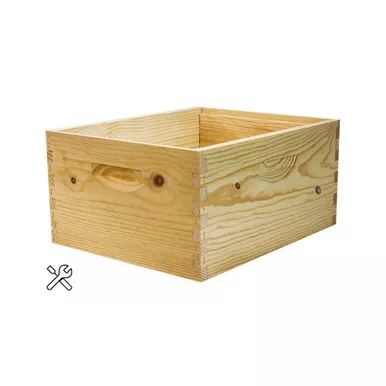 unassembled-9-5-8-commercial-grade-deep-hive-box Unassembled 9 5/8" Commercial Grade Deep Hive Box