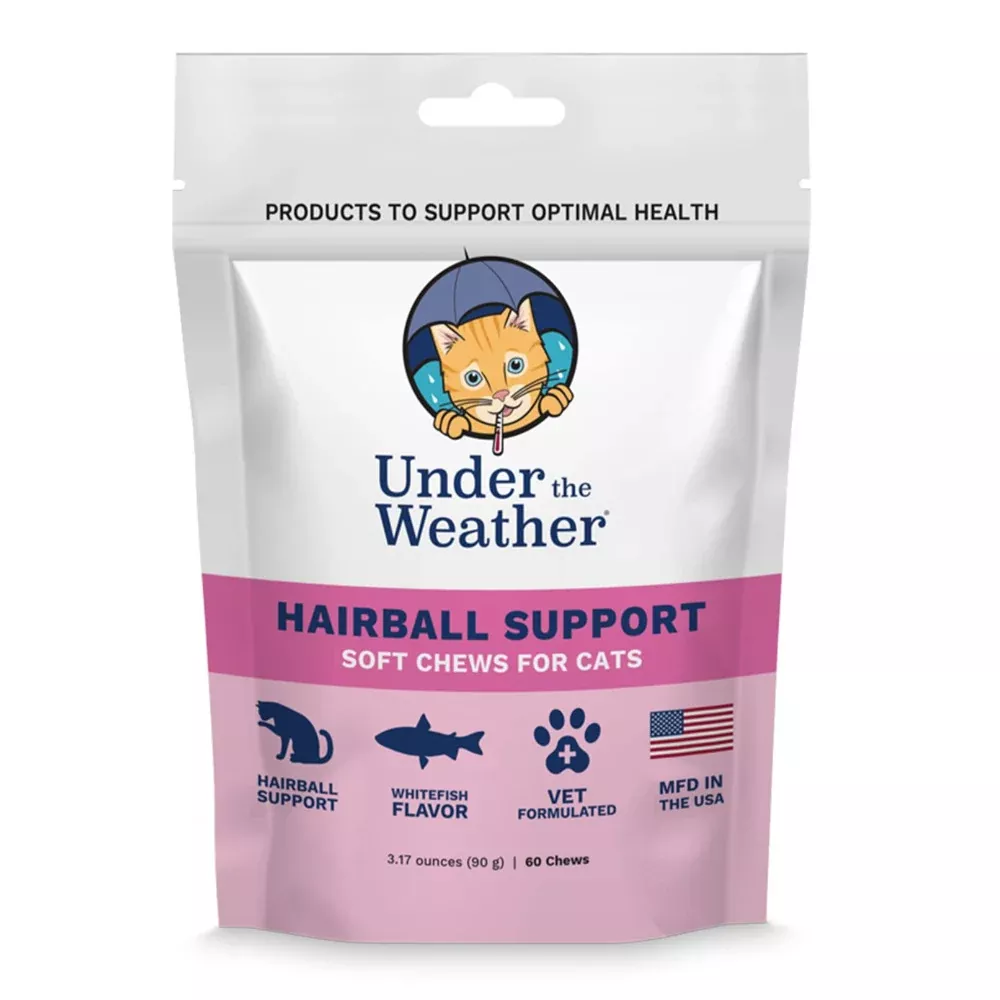 under-weather-hairball-support-soft-chews-cats Under the Weather - Hairball Support Soft Chews for Cats