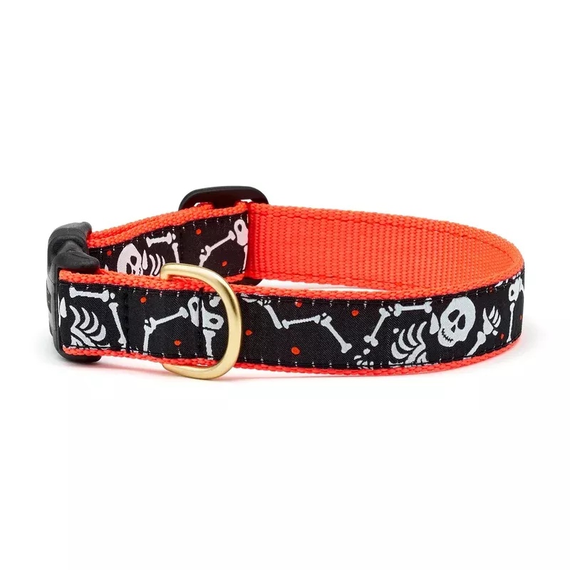 up-country-bone-jangles-cast-brass-dog-collar Up Country Bone Jangles Cast Brass Dog Collar