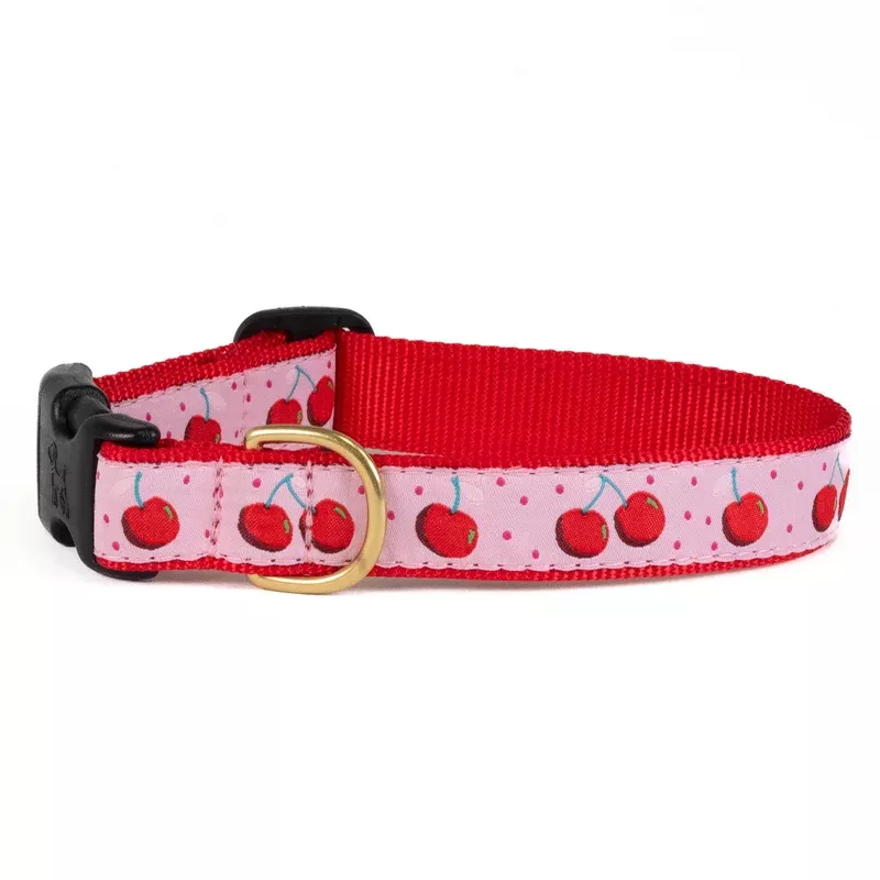 up-country-cherries-cast-brass-dog-collar Up Country Cherries Cast Brass Dog Collar