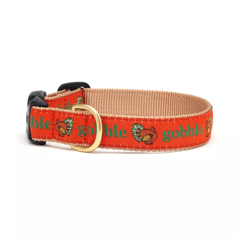 up-country-gobble-cast-brass-dog-collar Up Country Gobble Cast Brass Dog Collar