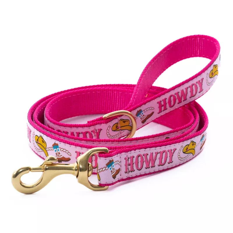 up-country-howdy-cast-brass-dog-leash Up Country Howdy Cast Brass Dog Leash