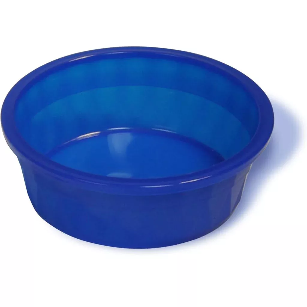 van-ness-pets-crock-style-heavyweight-translucent-bowl-blue Van Ness Pets Crock Style Heavyweight Translucent Bowl, Blue